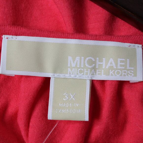 Michael Kors Flowy Top 3x Handkerchief Hem - Picture 11 of 13